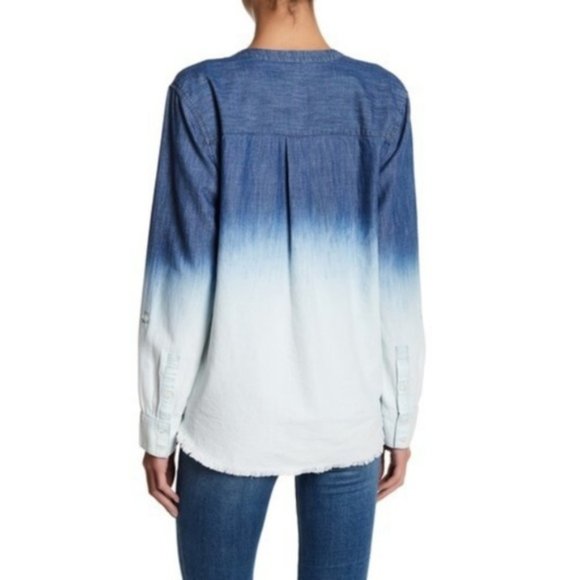 Soft Joie Chambray Long Sleeve Button Down Top XS - Picture 3 of 8